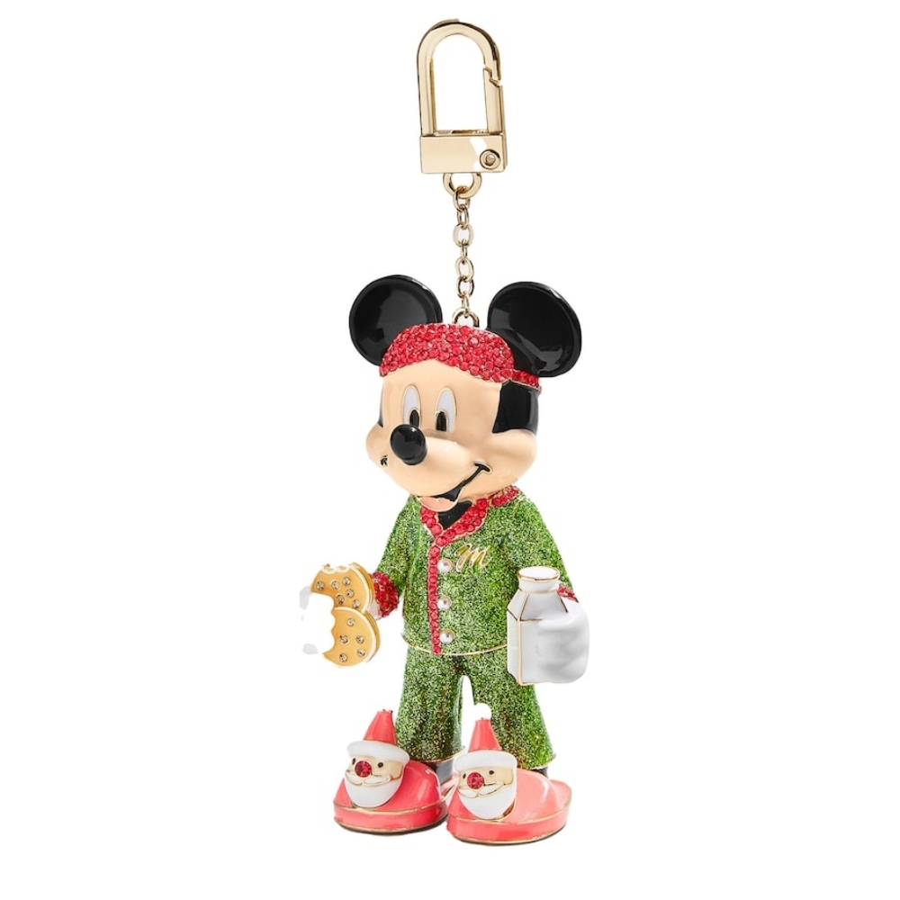Baublebar Mickey Mouse Christmas PJs Bag Charm